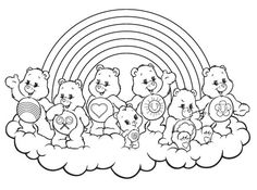 236x175 Care Bears Coloring Coloring Pages Ositos