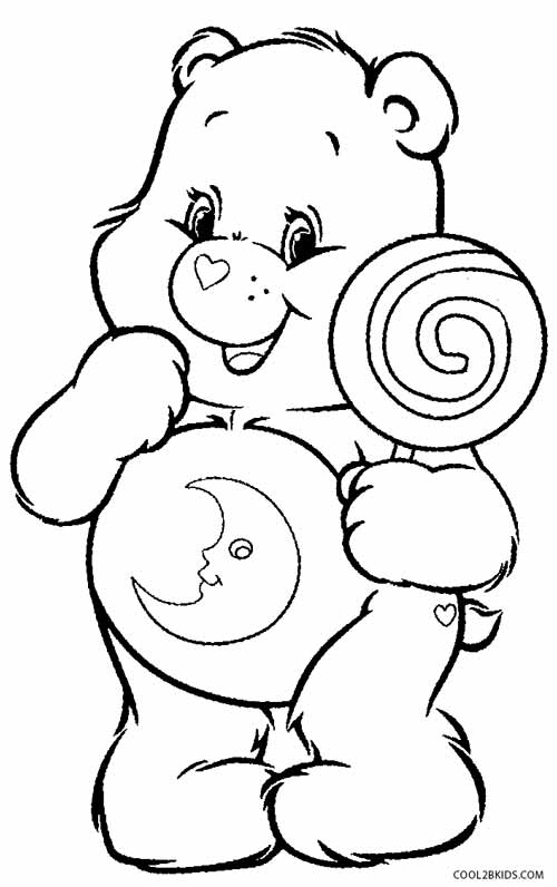 500x796 Printable Care Bears Coloring Pages For Kids