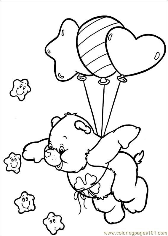 567x794 Care Bears Coloring Pages To Print Care Bear Coloring Pages Free