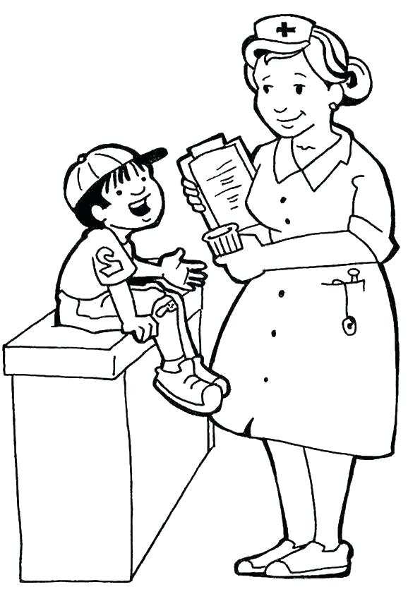 595x842 Career Day Coloring Pages Back To School Coloring Labor Day Pages