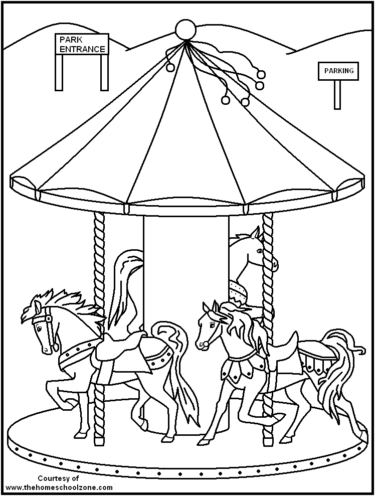 748x989 Free Printable Carnival Coloring Pages Great For Kids Or The Kid
