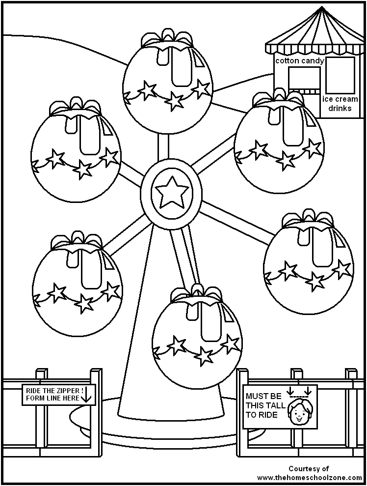 748x989 Carnivals For Kids Free Printable Carnival Coloring Pages