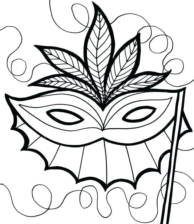 618x714 Mardi Gras Coloring Sheet Coloring Pages Free Printable Free