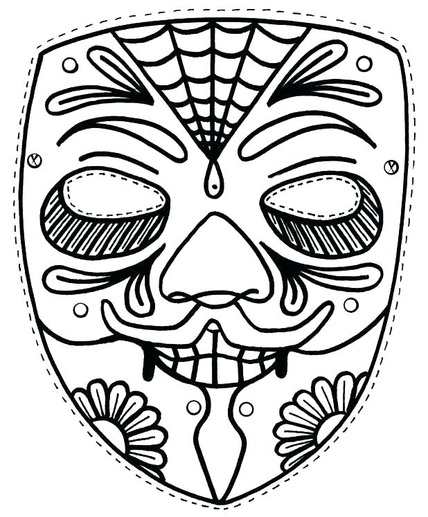 618x747 Mardi Gras Masks Coloring Pages Masks Coloring Pages Coloring