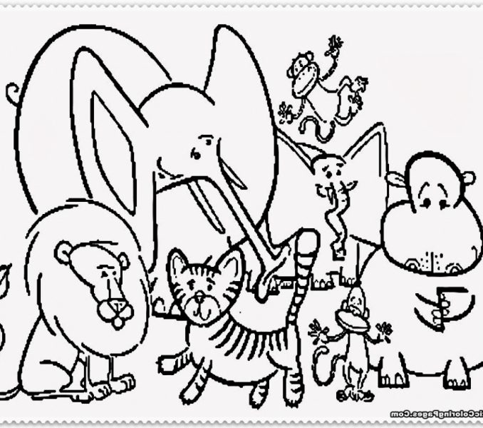 678x600 Carnival Of The Animals Coloring Pages Kids Coloring