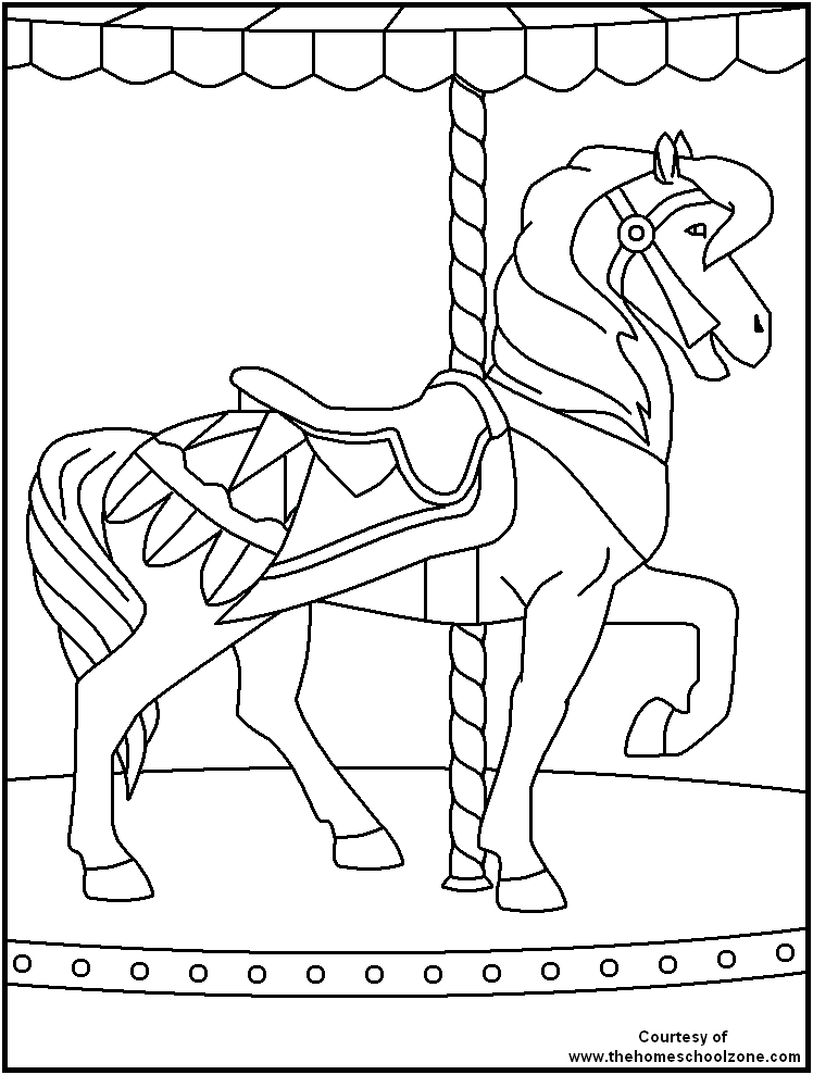 748x989 Circus Coloring Pages