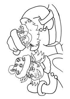 236x334 Free Online Carolers Colouring Page