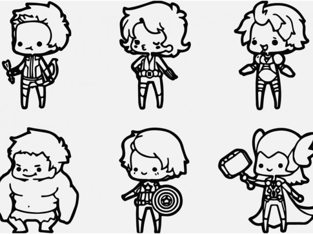 640x480 Carolina Panthers Coloring Pages Stock Avengers Chibi Team