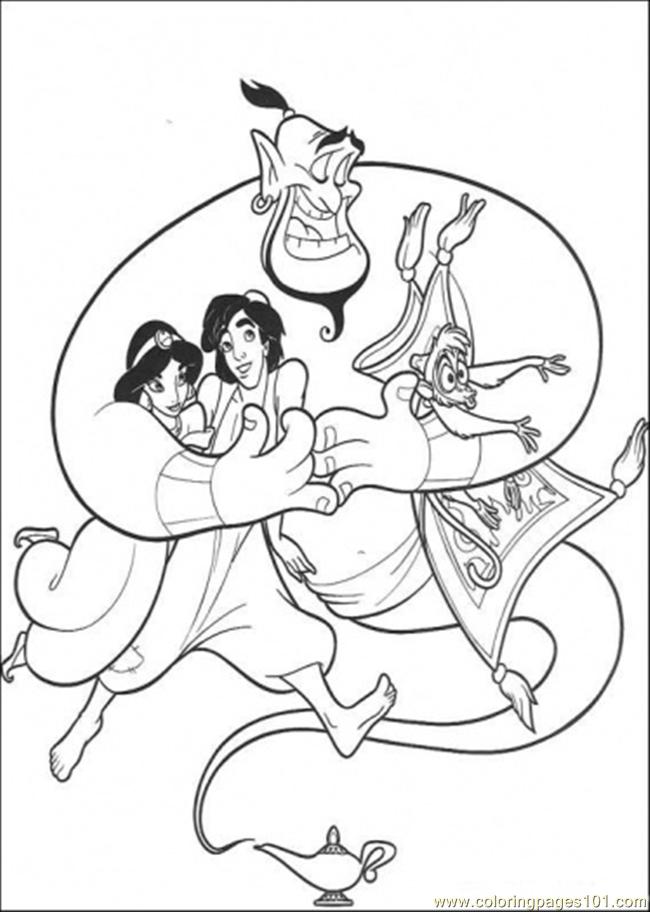 650x912 Mine Abu Carpet Coloring Page Coloring Page