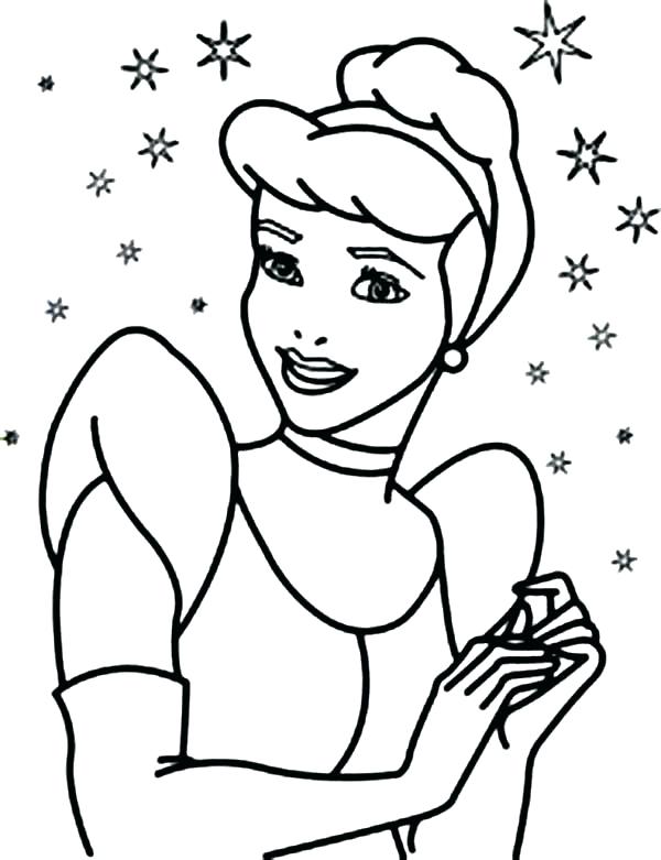 600x781 Cinderella Coloring Pages Coloring Book Pages Carriage Colouring