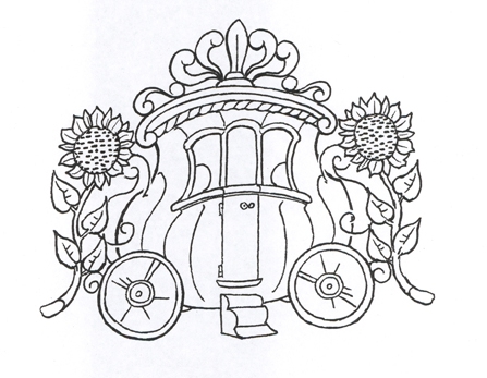 447x347 Drawn Pumpkin Cinderella Pumpkin Pencil And In Color Drawn