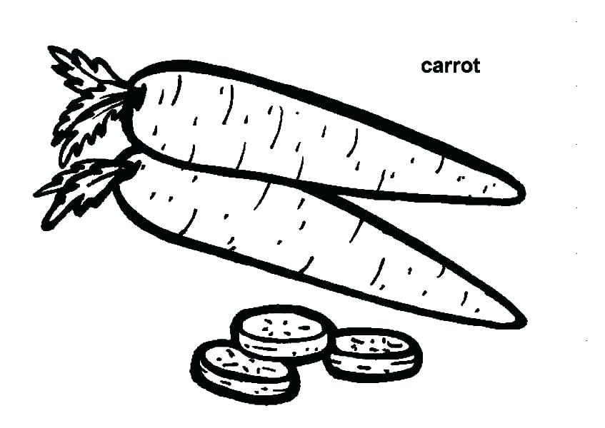 847x600 Carrot Coloring Pages Letter C For Carrot Coloring Page Free