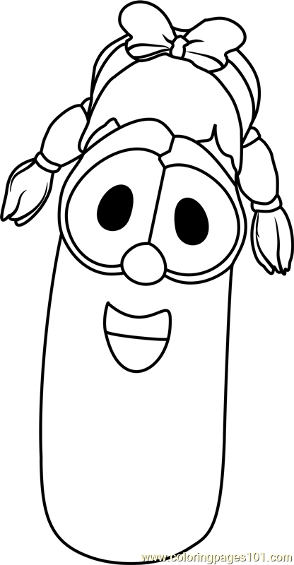 416x800 Laura Carrot Coloring Page