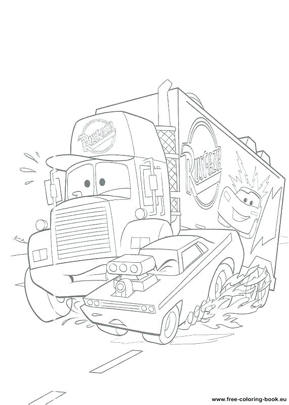 571x800 Pixar Coloring Pages Free Coloring Pages Cars Is About To Cross