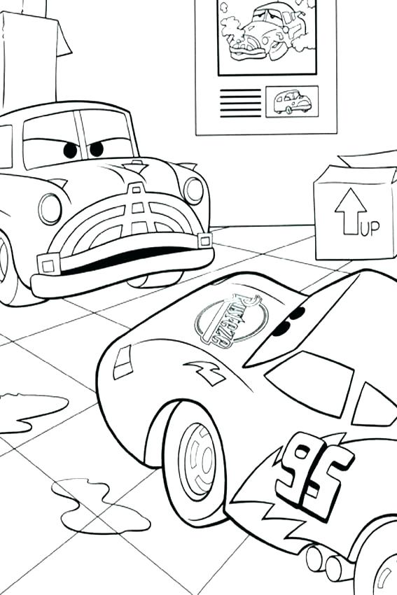 567x850 Car Coloring Pages To Print Cars Coloring Pages To Print Printable