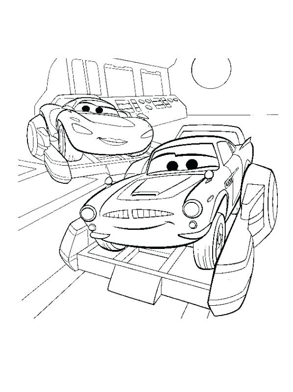 598x800 Cars Coloring Car Coloring Games Coloring Pages Cars Medium Size