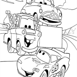 300x300 Disney Cars Coloring Page Disney Cars Coloring Page Color