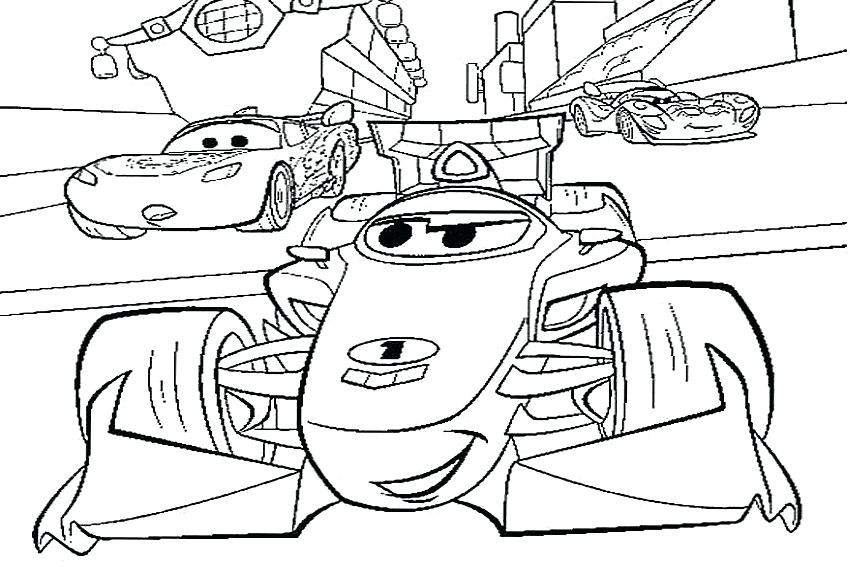 850x567 Cars Coloring Pages Lightning Mcqueen