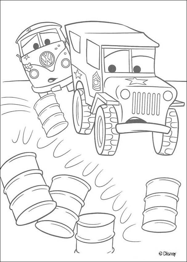 607x850 Cars Coloring Pages