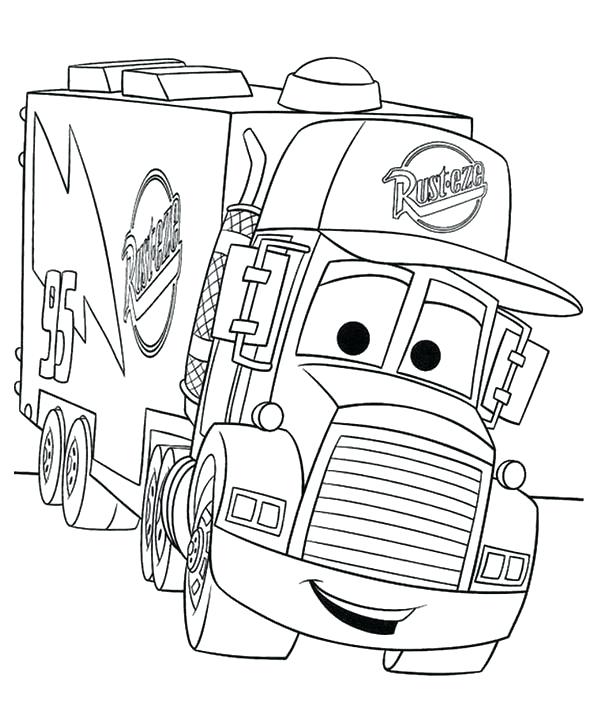 595x706 Mack Truck Coloring Pages Download And Print Coloring Pages