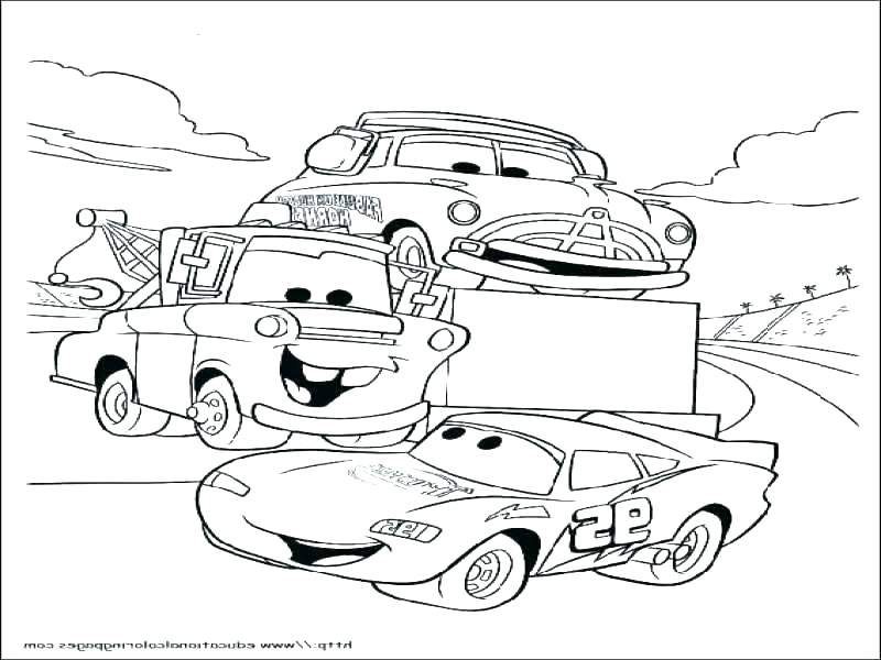 Cars Coloring Pages Pdf at GetDrawings | Free download