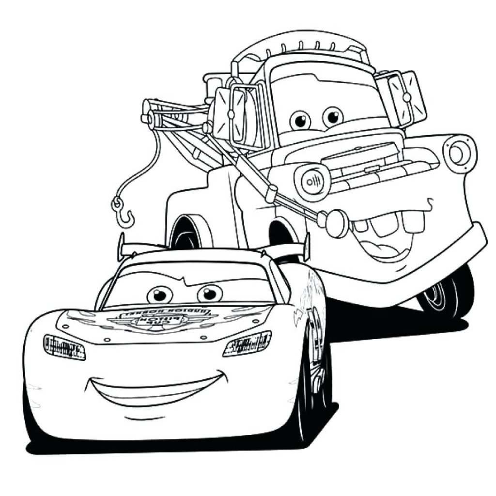 1024x1024 Great Lightning Mcqueen And Friends Coloring Pages Awesome Free
