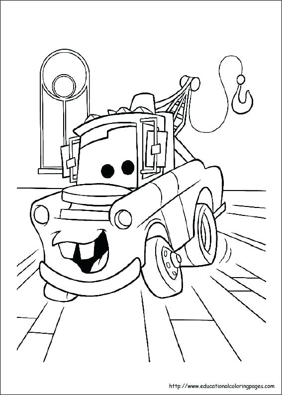 Cars Movie Coloring Pages at GetDrawings | Free download