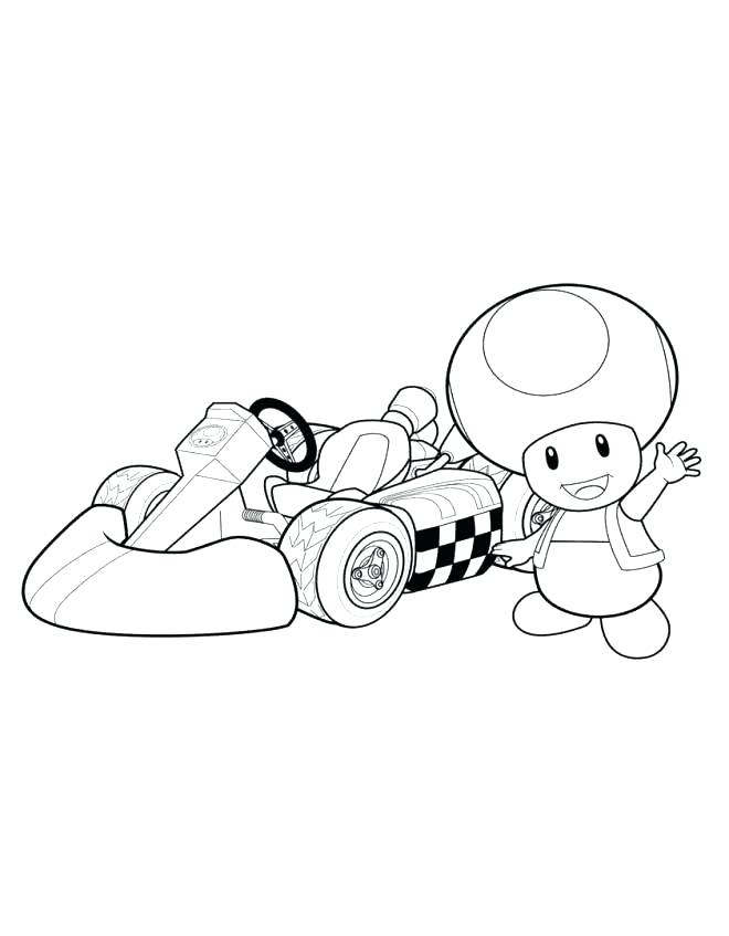 660x847 Mario Kart Coloring Page Cart Coloring Pages Color Kart Kart