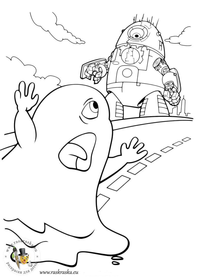 816x1123 Monsters Vs Aliens Coloring Pages For Kids Coloring Kids