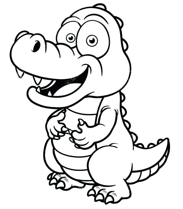 618x707 Crocodile Coloring Pages Cartoon Crocodile Coloring Pages Free