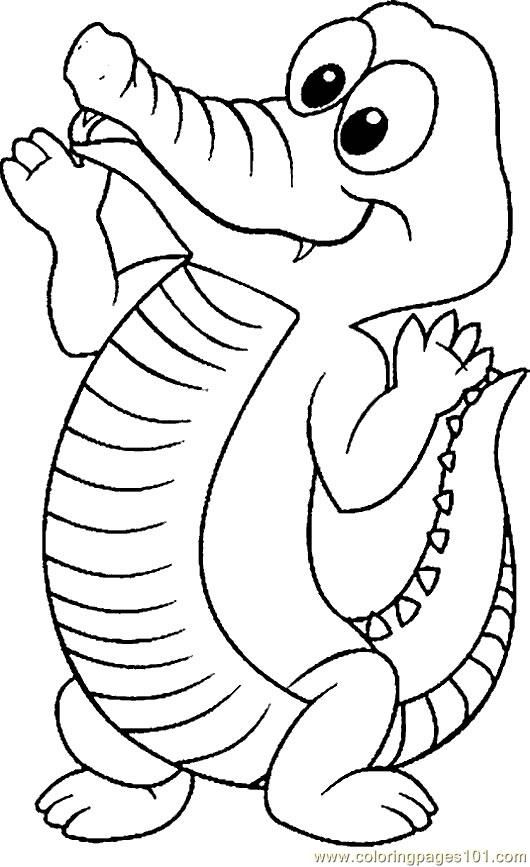530x867 Top Free Printable Crocodile Coloring Pages Online Alligators