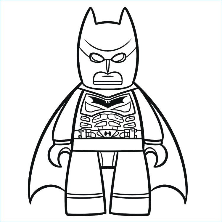 750x750 Lego Batman Coloring Pages