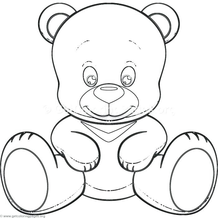 700x700 Black Bear Coloring Pages