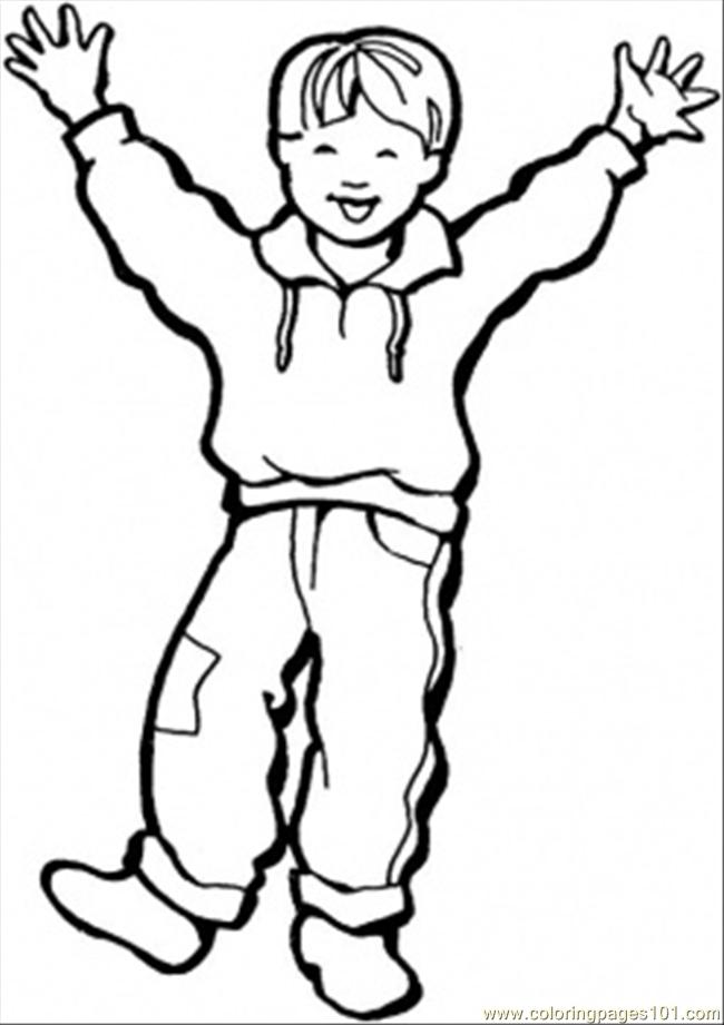 650x921 Little Boy Coloring Pages