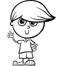 243x256 Cartoon Boy Colouring Pages, Boy Cartoon Coloring Pages