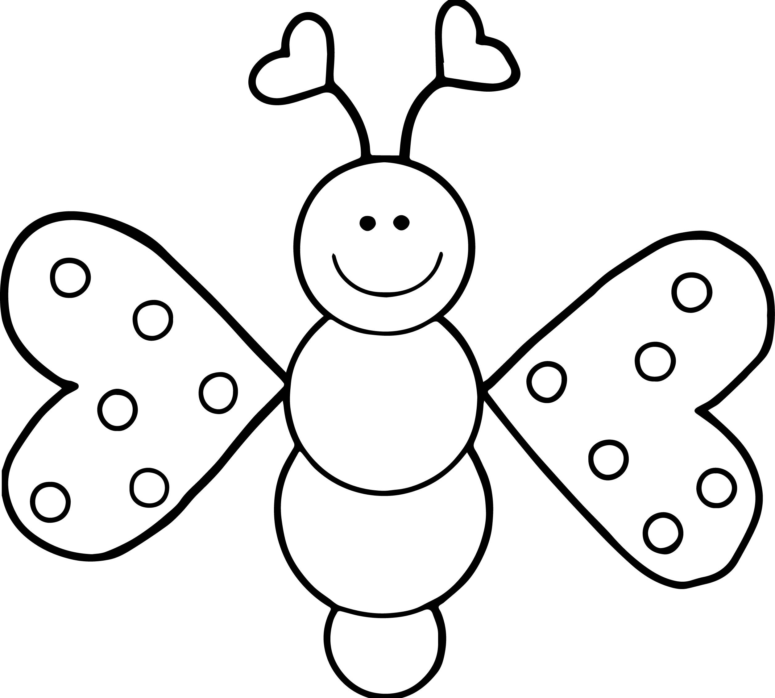 2512x2262 Competitive Cartoon Butterfly Coloring Pages Modest Of Animals
