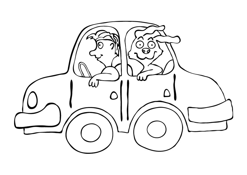 Cartoon Car Coloring Pages at GetDrawings | Free download