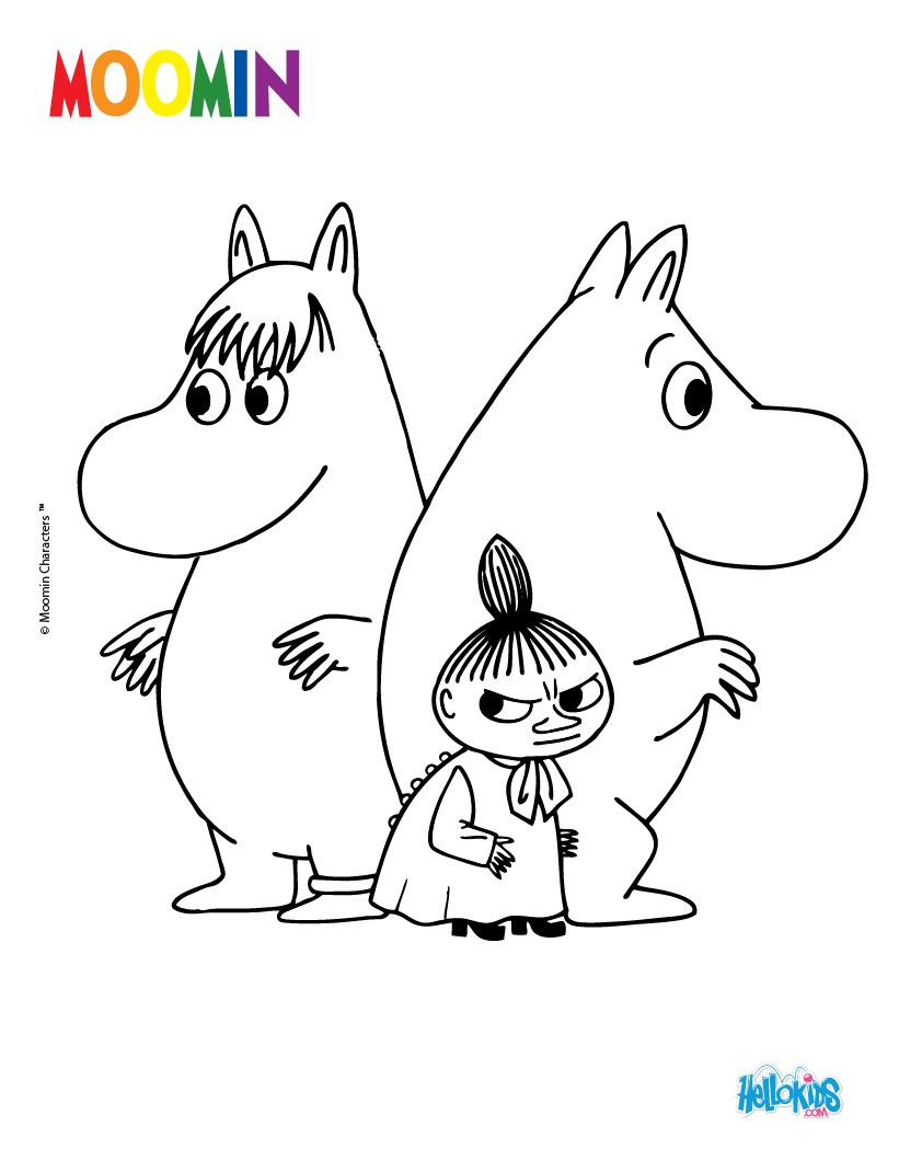821x1060 Cartoon Coloring Pages