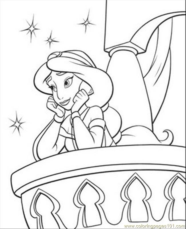 650x797 Cartoon Character Coloring Page