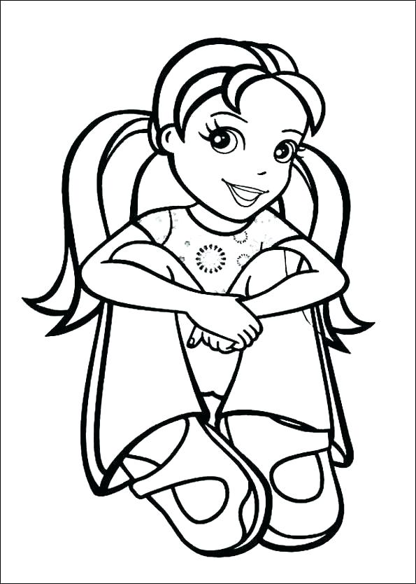595x834 Cartoon Coloring Pages Printable
