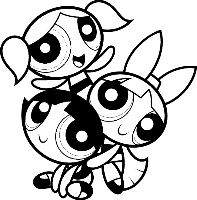 650x660 Kids Cartoon Coloring Pages