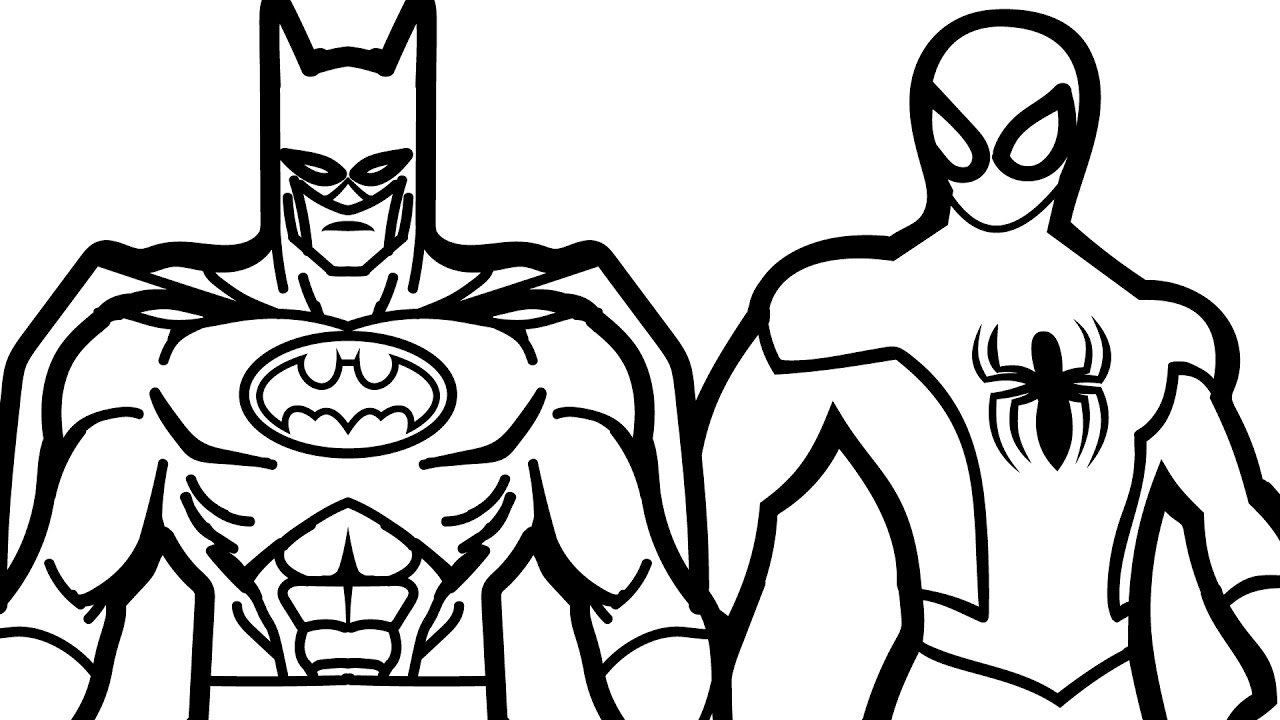 1280x720 Unique Batman Cartoon Coloring Pages Gallery Printable Coloring