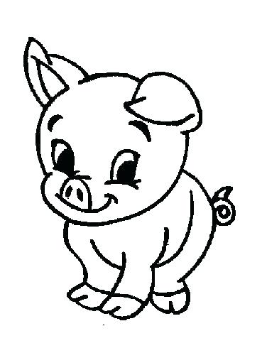 369x490 Farm Animals Coloring Pages