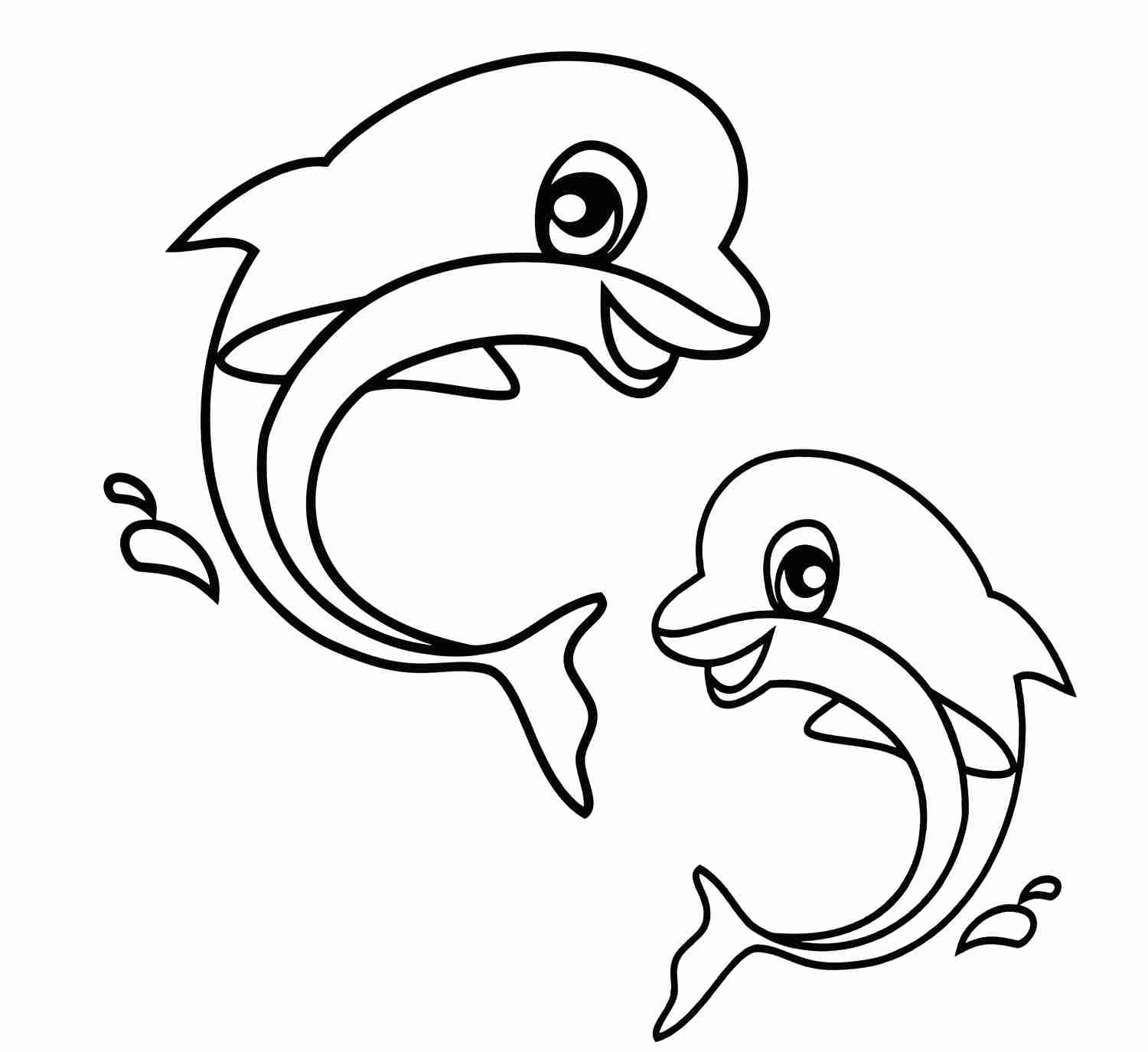 1500x1374 The Cartoon Sea Animals Coloring Pages Are So Fun For Kids