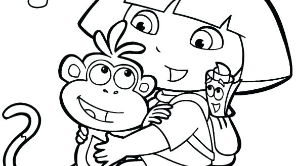 585x329 Disney Cartoon Coloring Pages