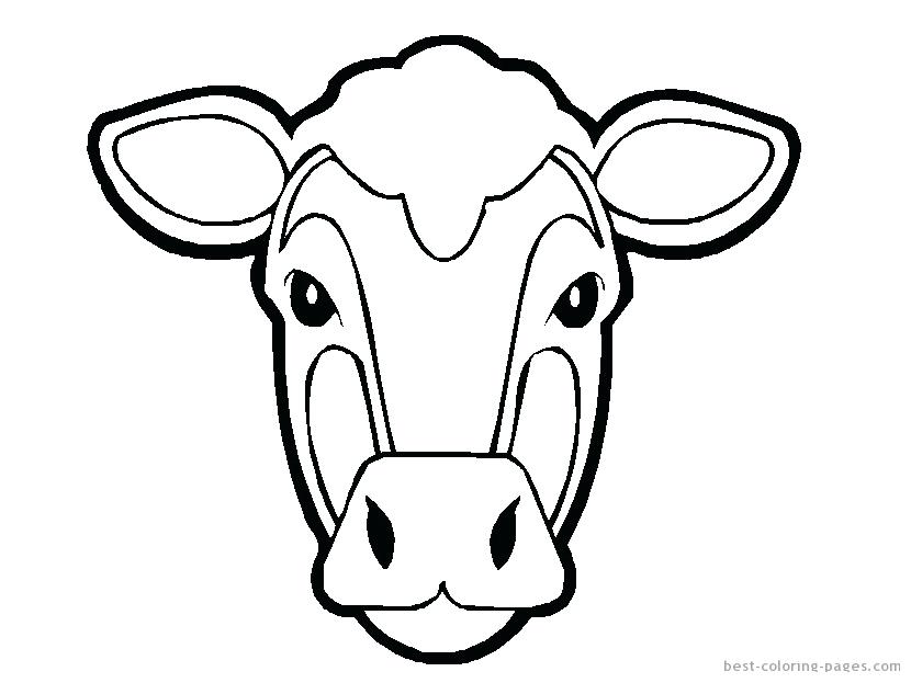 830x623 Inspiring Cows Coloring Pages Face Coloring Pages Cow