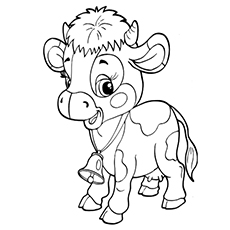 230x230 Top Free Printable Cow Coloring Pages Online