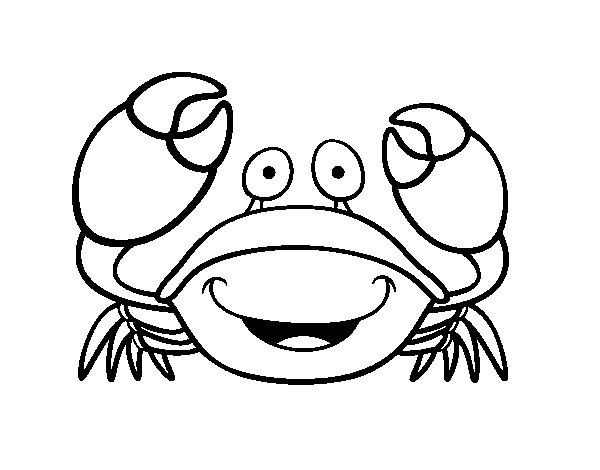 600x470 Crab Coloring Pages Educational Coloring Pages