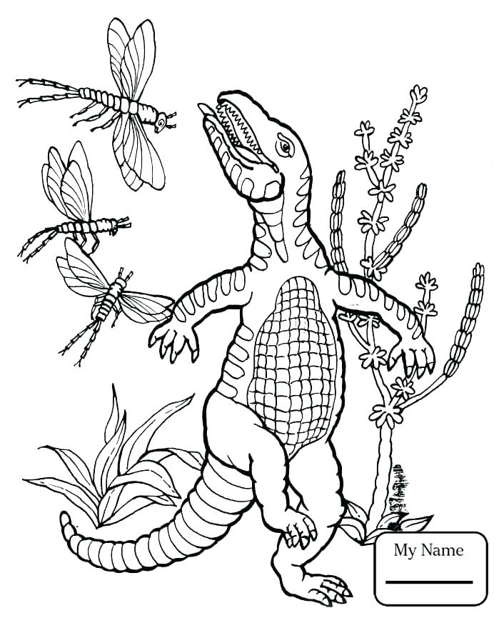 699x865 Cartoon Dinosaur Coloring Pages Of Dinosaurs Drawing Kids Sheets