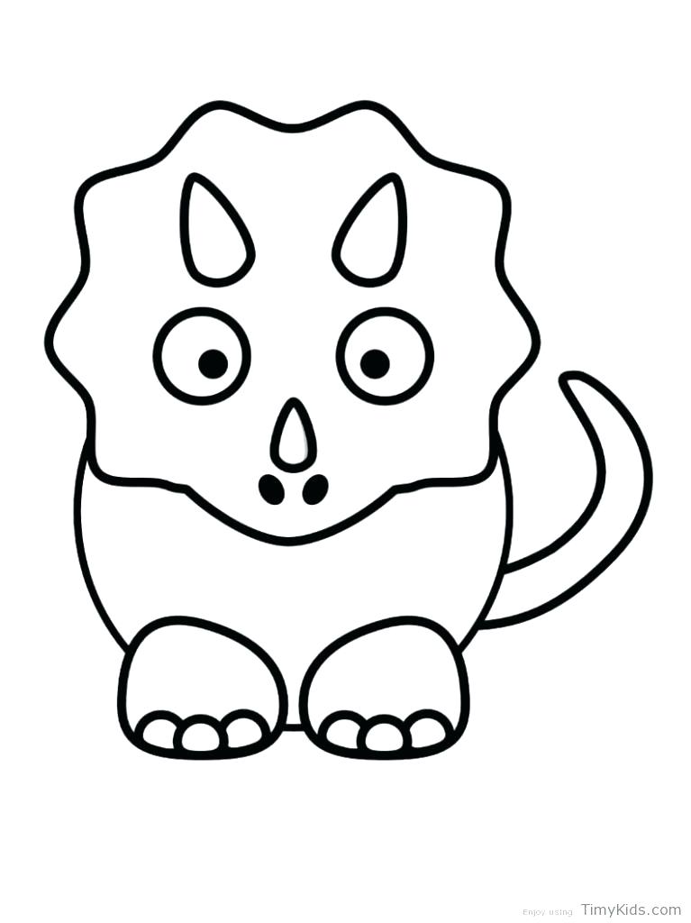 767x1024 Cute Cartoon Dinosaur Coloring Pages Awesome New For Kids